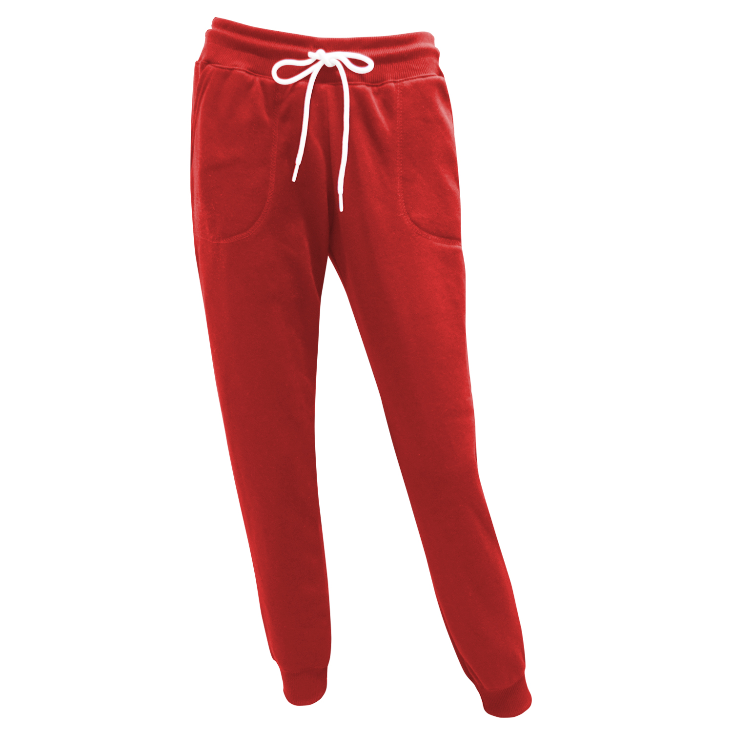 Womens Red Joggers & Sweatpants.